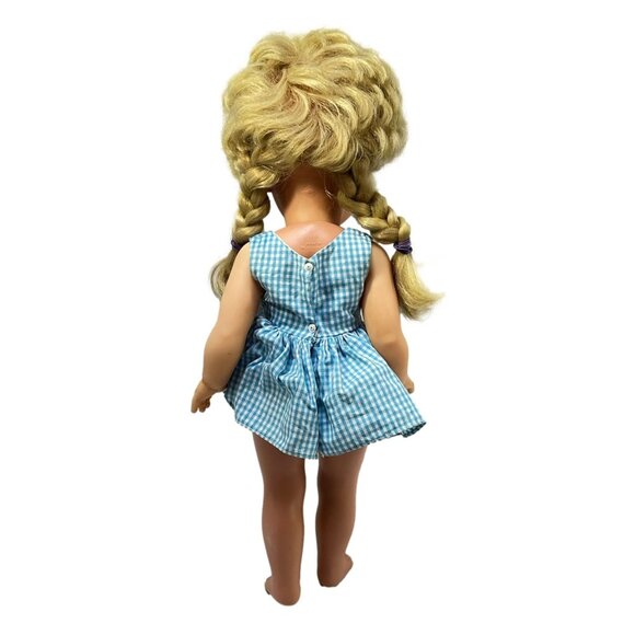 Schildkrot Crier Doll 18 in Blonde 44 Turtle Mark W Germany Plastic Working - Picture 2 of 16